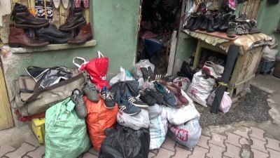 gurbetci - Eski ayakkabıları tamir edip satıyor - NİĞDE  Videosu