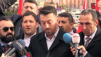 kisla - Şehit aileleri CHP'ye siyah çelenk bıraktı - ANKARA Videosu