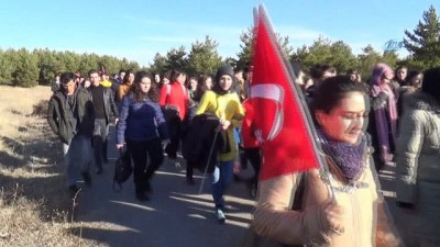 okul muduru -  Sivas'ta Sarıkamış şehitlerini anma yürüyüşü düzenlendi  Videosu