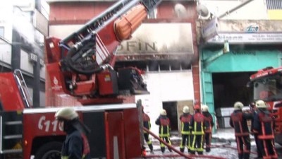  Zeytinburnu Demirciler Sanayi Sitesi'nde yangın paniği 