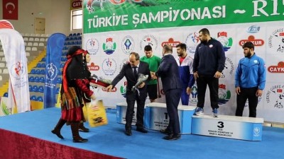 isaf - Büyük Erkekler Grekoromen Güreş Türkiye Şampiyonası sona erdi  Videosu