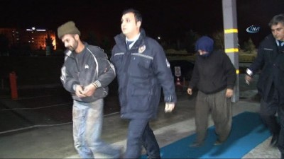  Hırsızlık yapan karı koca 10 dakika sonra yakalandı