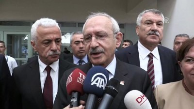 il kongresi - Kılıçdaroğlu, Şehit Çil'in babasını ziyaret etti - ADANA Videosu