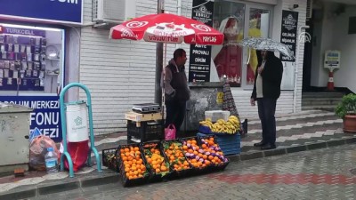 Sağanak hayatı olumsuz etkiledi - TEKİRDAĞ