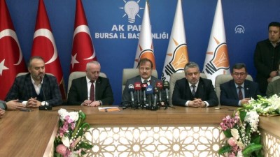 Başbakan Yardımcısı Çavuşoğlu - Yeni asgari ücret ve taşeron düzenlemesi - BURSA