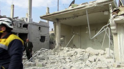hava saldirisi - Esed rejiminin İdlib'e yoğun hava saldırıları devam ediyor - İDLİB Videosu