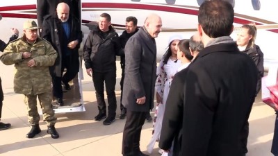 askeri helikopter - İçişleri Bakanı Soylu, Kato Dağı Beytüşşebap Jandarma Komando Tabur Komutanlığı'nda incelemelerde bulundu - ŞIRNAK Videosu