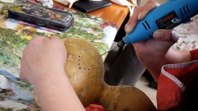 dusunur -  Su kabakları kursiyerlerin elinde sanat eseri oldu  Videosu
