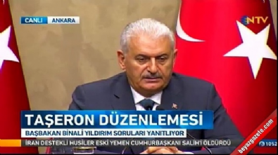 Başbakan Yıldırım'dan taşeron düzenleme açıklaması