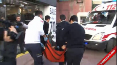 istanbul besiktas - Beşiktaş'ta bir ofise gerçekleşen silahlı saldırıda biri ağır iki kişi yaralandı  Videosu