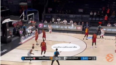 galatasaray - Galatasaray Odeabank Grissin Bon Reggio Emilia: 82-72 Basketbol Maç Özeti  Videosu