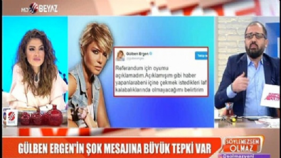 Gülben Ergen'in şok mesajına büyük tepki var 