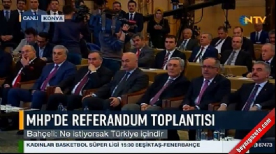 mhp genel baskani - Bahçeli isim vermeden Kılıçdaroğlu'na yüklendi  Videosu
