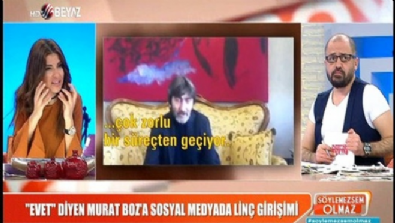 murat boz - 'Evet' diyen Murat Boz'a sosyal medyada linç girişimi  Videosu