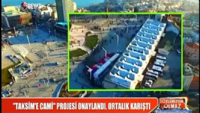 taksim - 'Taksim'e cami' projesi ile ilgili şoke eden mesajlar  Videosu