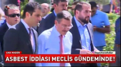 Melih Gökçek 'asbest' iddiasına canlı yayında cevap verdi