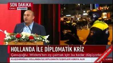 hollanda - Bakan Çavuşoğlu: Bağımsız Türkiye'den korkuyorlar Videosu