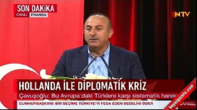 mevlut cavusoglu - Çavuşoğlu Hollanda Başbakanı'na seslendi Videosu