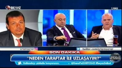 Ahmet Çakar ile Ergin Ataman arasında tartışma 
