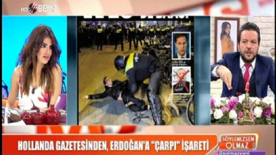 Hollanda gazetesinden, Erdoğan'a 'Çarpı' işareti 