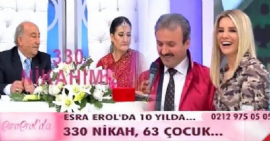 zuhal topal - Esra Erol'da canlı yayında 330'ncu nikah! Videosu