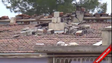 Samsat depremde ağır hasar gördü  Videosu