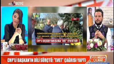 CHP'li Başkan'ın dili sürçtü; ''Evet'' çağrısı yaptı 