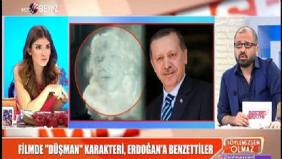 Amerikan filminde şoke eden sahne: Erdoğan düşman 