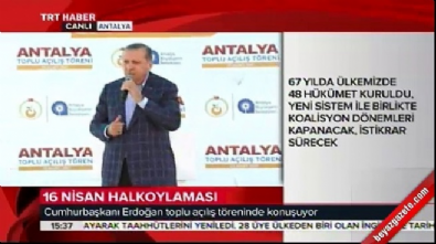 Cumhurbaşkanı Erdoğan: Gazi Mustafa Kemal'e neden ihanet ediyorsun? 