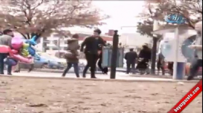 Şiddete urayan kadını onlarca insan görmezlikten geldi 