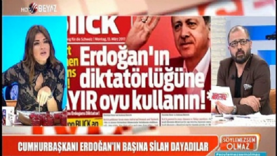 'Erdoğan'ın başına silah' suikast planının işareti mi? 