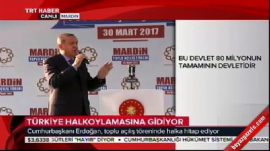 Cumhurbaşkanı Erdoğan: Ya teslim olacaklar ya da...
