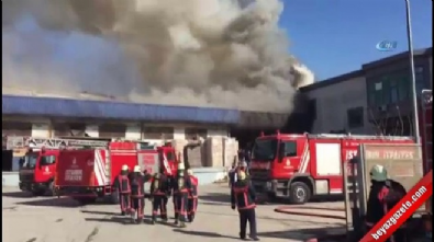 avrupa - Esenyurt'ta fabrika yangını  Videosu