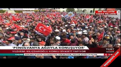 Yıldırım: Kılıçdaroğlu korku siyaseti yapıyor  Videosu
