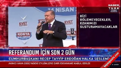 Cumhurbaşkanı Erdoğan'dan eyalet sistemi açıklaması 