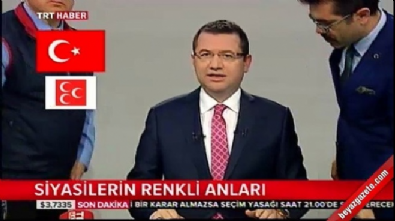 TRT stüdyolarında eğlenceli anlar