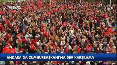 16 nisan halk oylamasi - Cumhurbaşkanı Erdoğan: Dün akşam bir işaret fişeği atıldı  Videosu