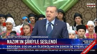 sezai karakoc - Erdoğan çocuklara Nazım Hikmet şiiri okudu Videosu