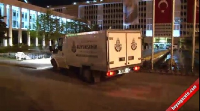 intihar - Belediye binasında intihar şoku  Videosu