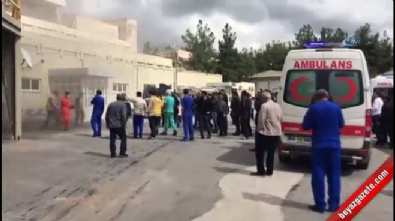 dicle universitesi - Diyarbakır Dicle Üniversitesi Tıp Fakültesi Hastanesi'nde yangın!  Videosu