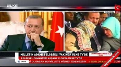 Erdoğan'a canlı yayında büyük sürpriz