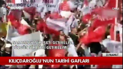 Kemal Kılıçdaroğlu'nun tarihi gafları (vtr) 