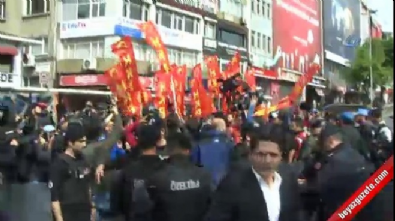 Beşiktaş'ta polis müdahalesi 