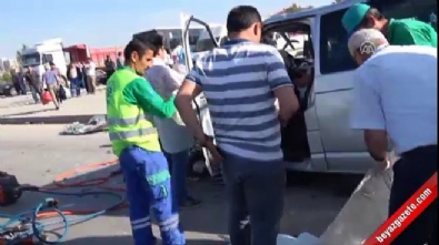 Eskişehir'de tır ile otomobil çarpıştı: 2 ölü 7 yaralı