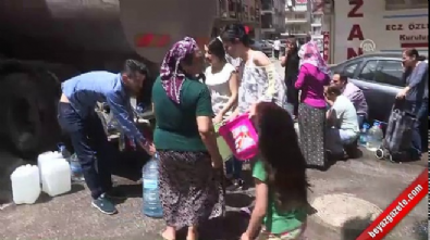 İzmir'de su kesintisine tepki  Videosu