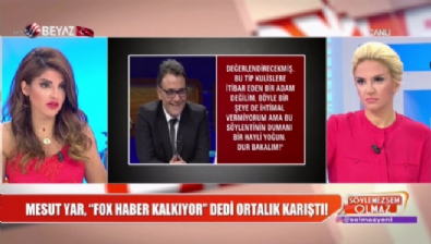 fox tv - Mesut Yar, ''Fox Haber kalkıyor'' dedi ortalık karıştı!  Videosu