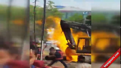 Bağcılar’daki doğalgaz patlaması kamerada  Videosu