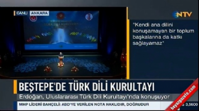 turk dili kurultayi - Cumhurbaşkanı Erdoğan'dan 'Arena' tepkisi Videosu