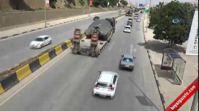sanliurfa - Suriye sınırına tank sevkiyatı Videosu
