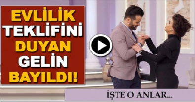 ali ozbir - Esra Erol'da - Evlilik teklifini duyan gelin adayı Pamuk bayıldı!  Videosu